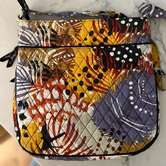 Vera Bradley Painted Palms Hipster Bag - Picture 3 of 10